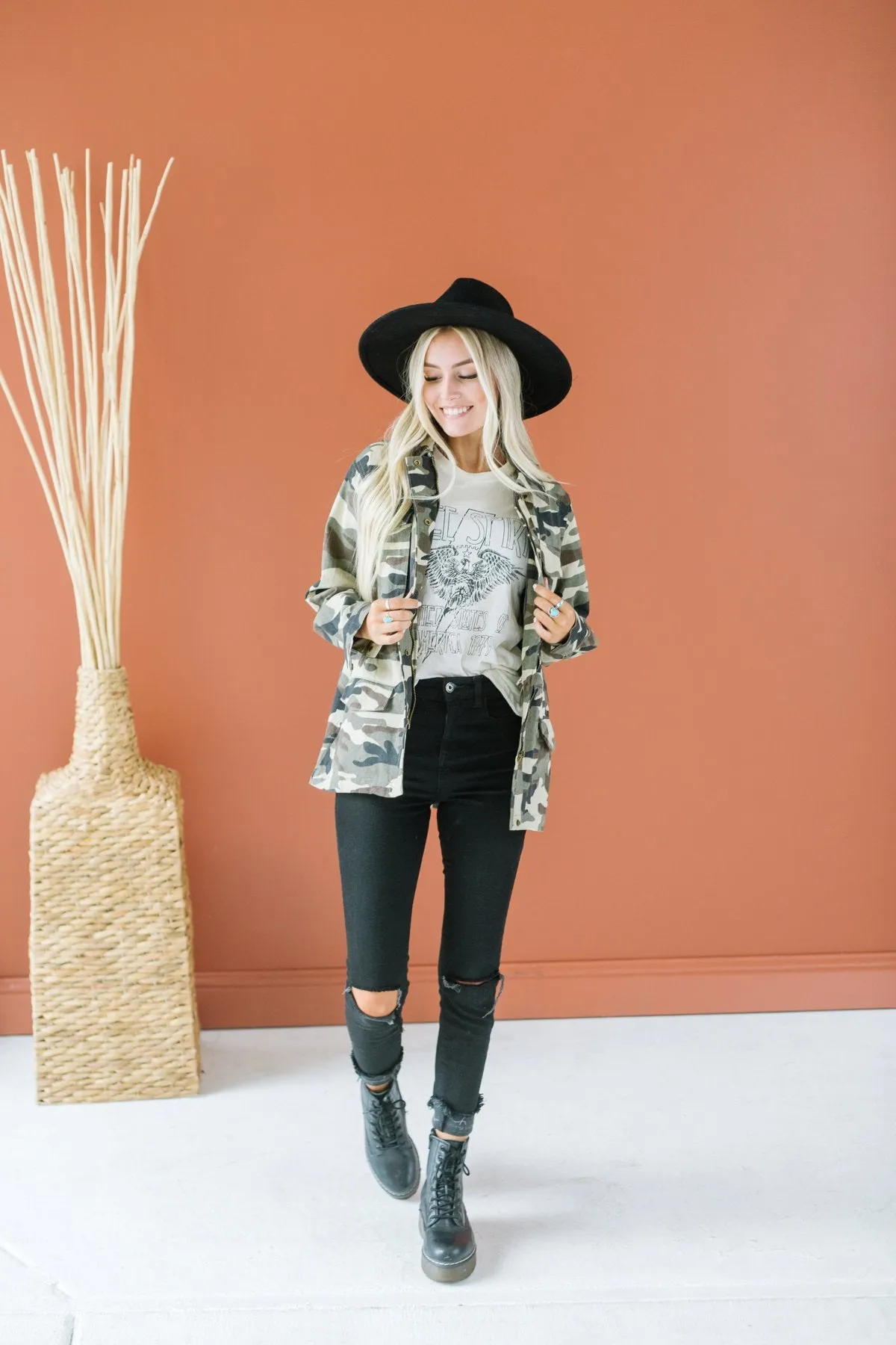 Camo Cargo Jacket