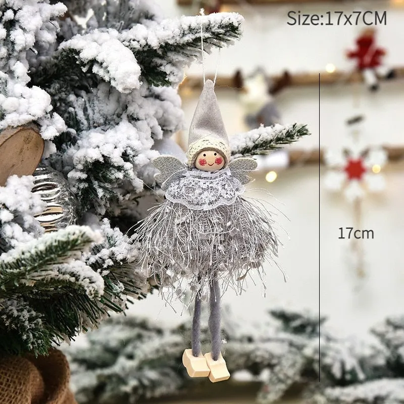 Christmas Angel Doll Xmas Tree Ornaments