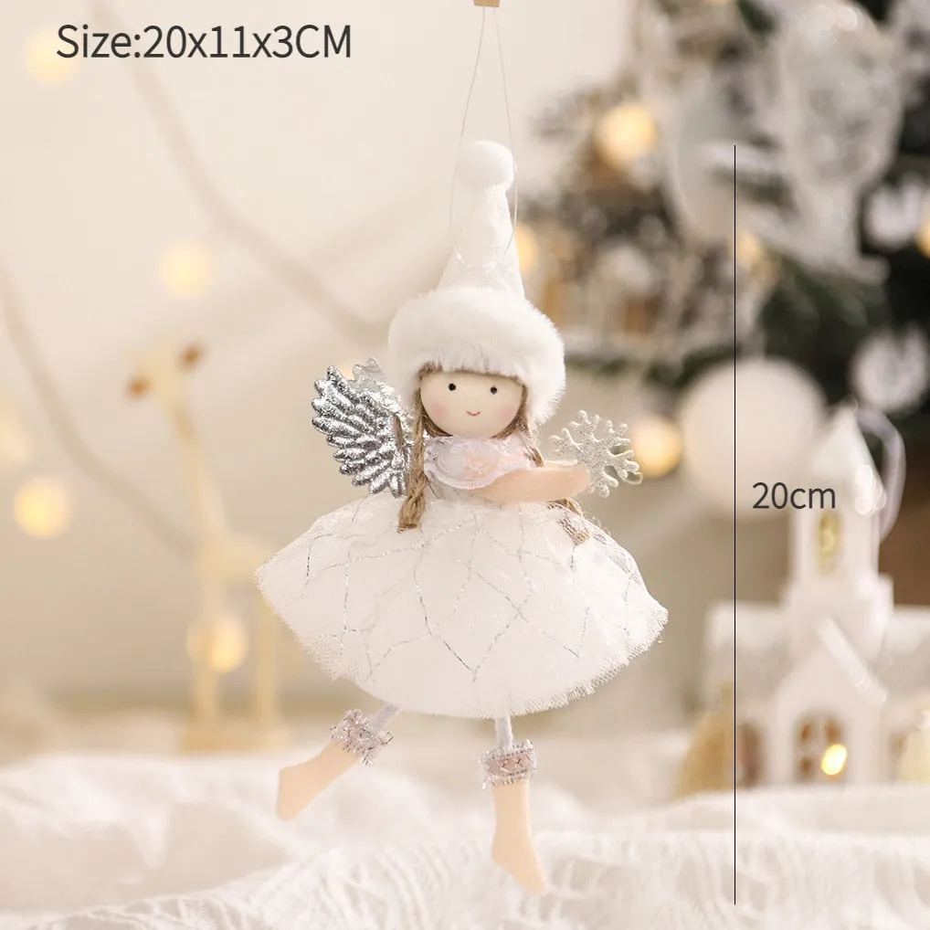Christmas Angel Doll Xmas Tree Ornaments