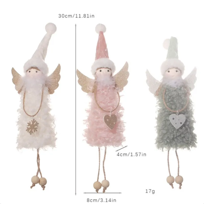 Christmas Angel Doll Xmas Tree Ornaments