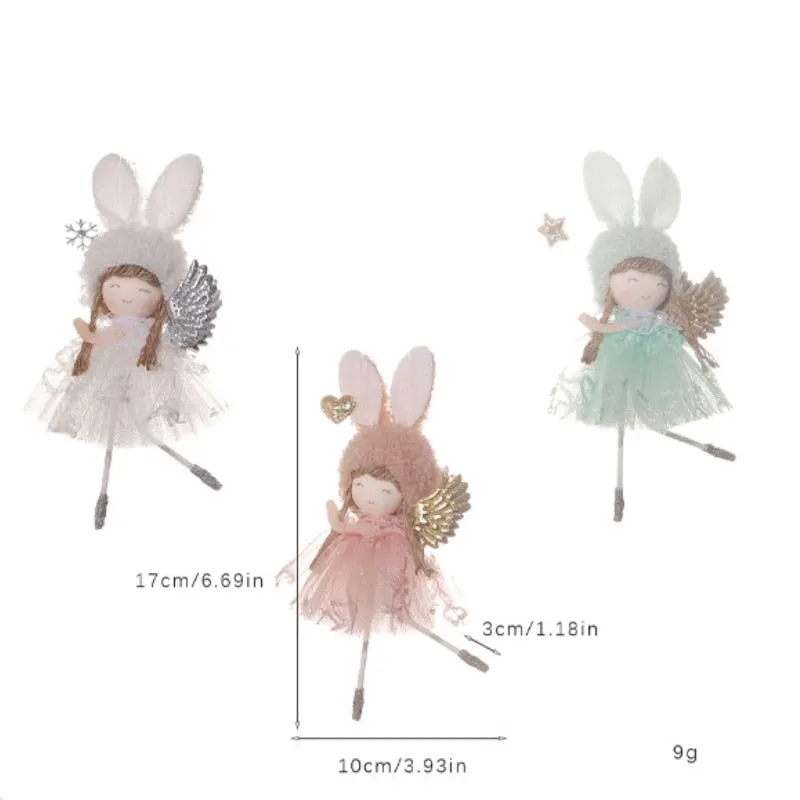 Christmas Angel Doll Xmas Tree Ornaments