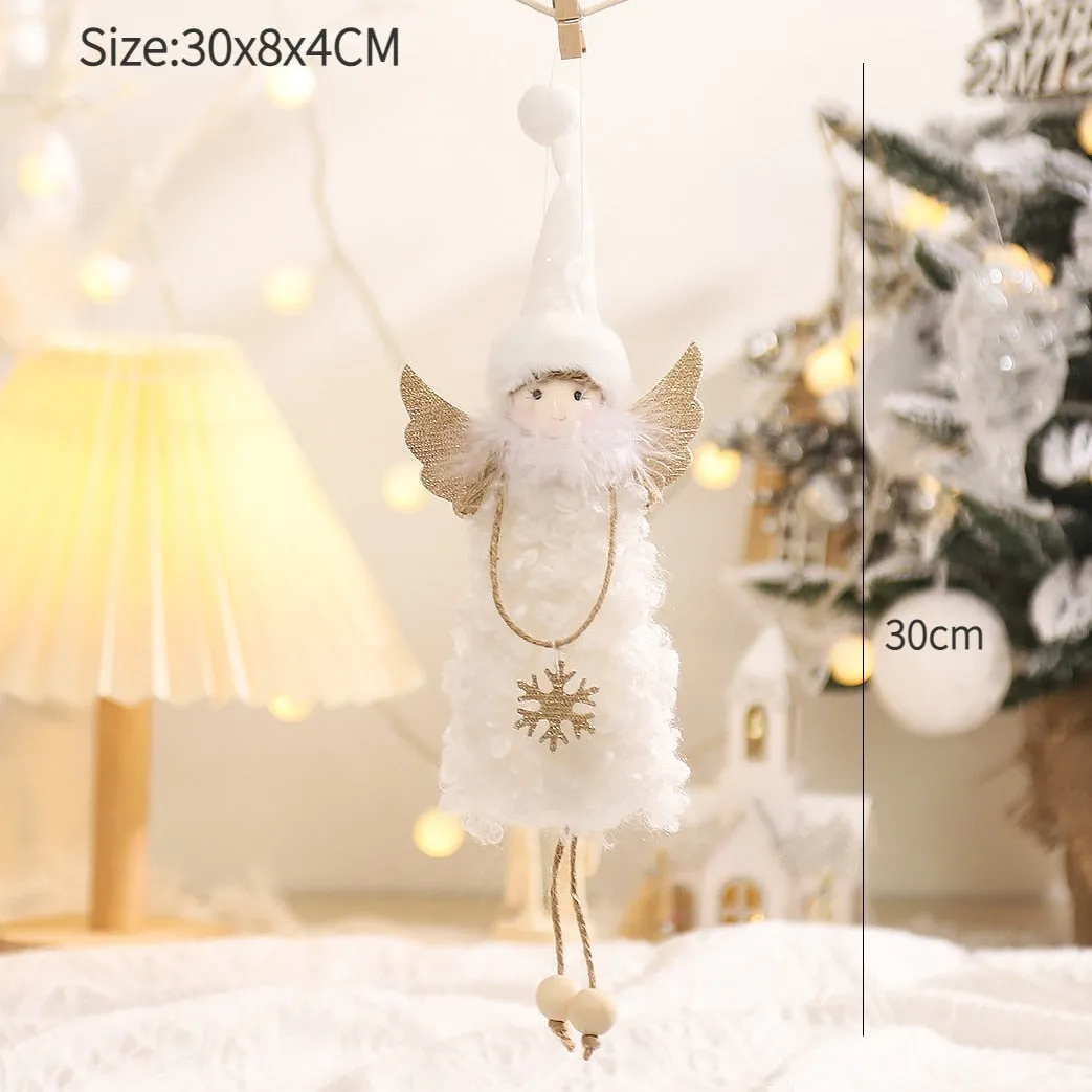 Christmas Angel Doll Xmas Tree Ornaments