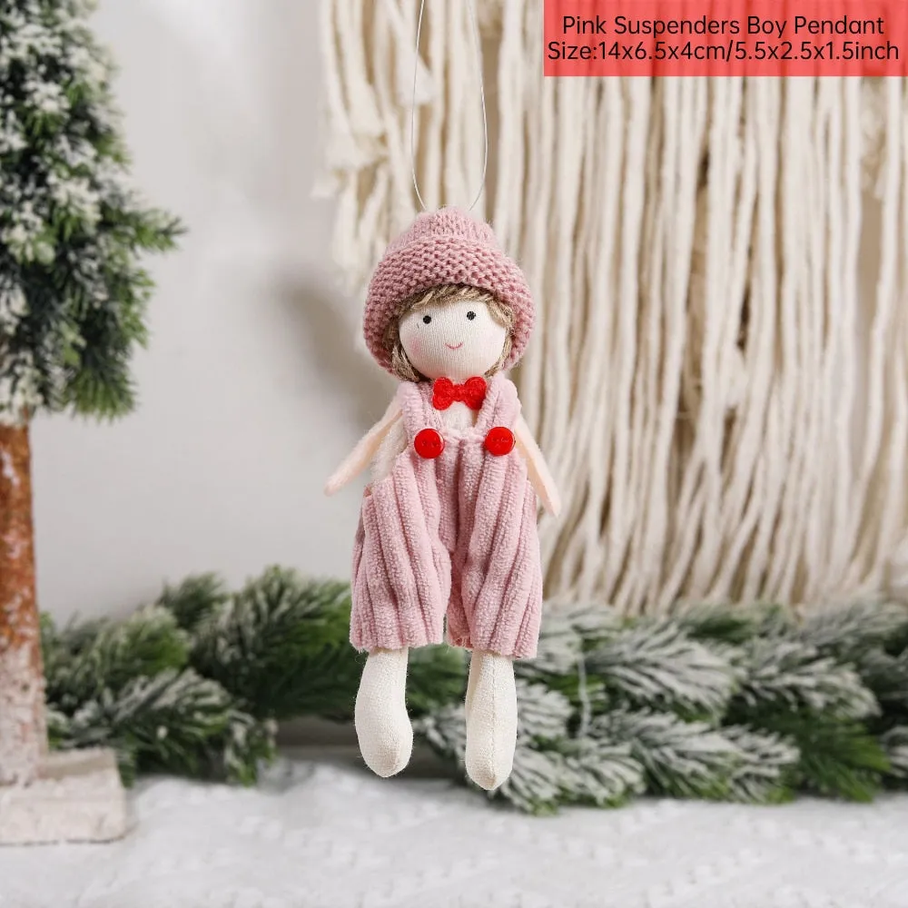 Christmas Angel Doll Xmas Tree Ornaments