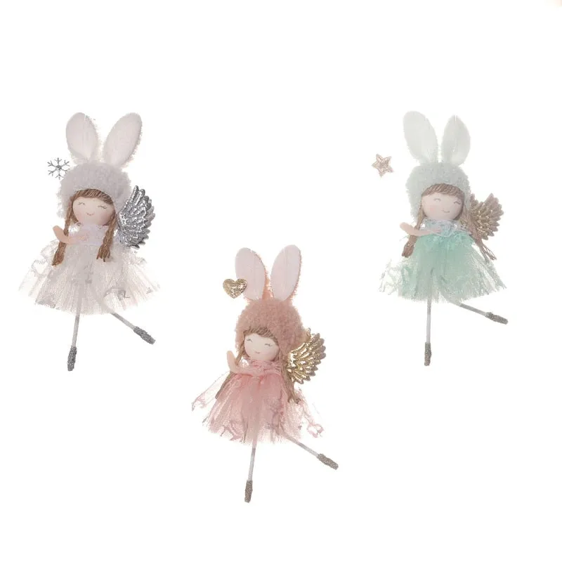 Christmas Angel Doll Xmas Tree Ornaments