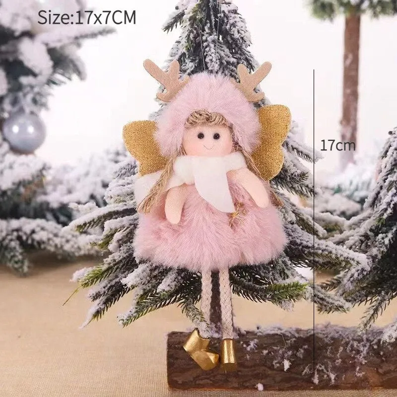 Christmas Angel Doll Xmas Tree Ornaments