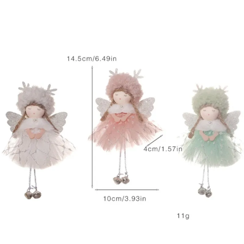 Christmas Angel Doll Xmas Tree Ornaments