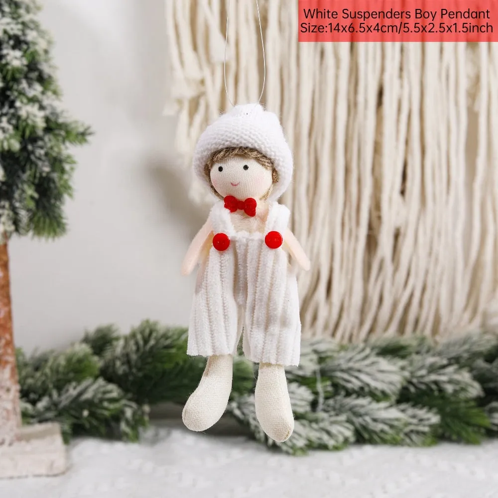 Christmas Angel Doll Xmas Tree Ornaments