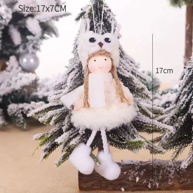 Christmas Angel Doll Xmas Tree Ornaments