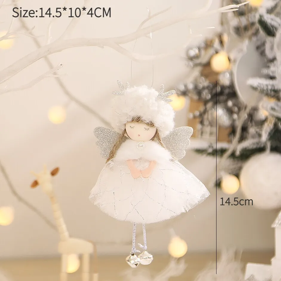 Christmas Angel Doll Xmas Tree Ornaments