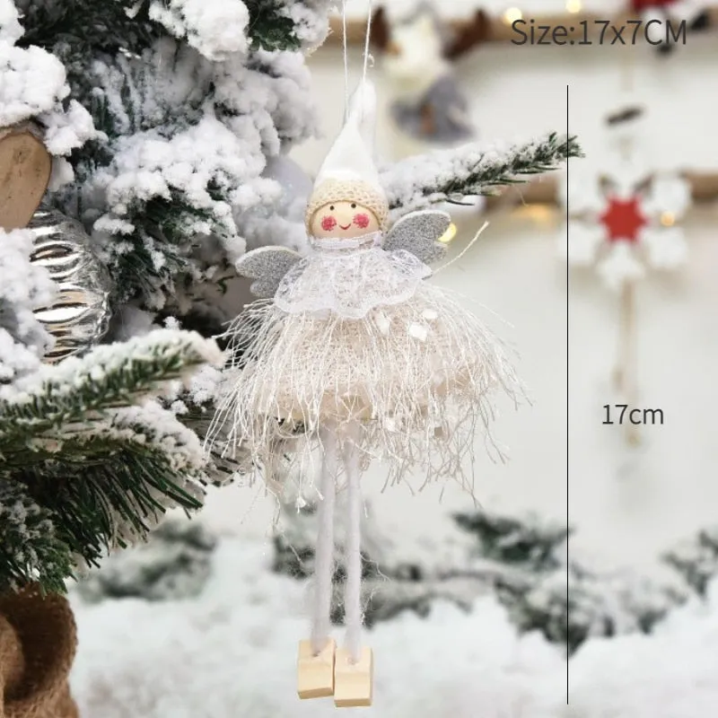 Christmas Angel Doll Xmas Tree Ornaments