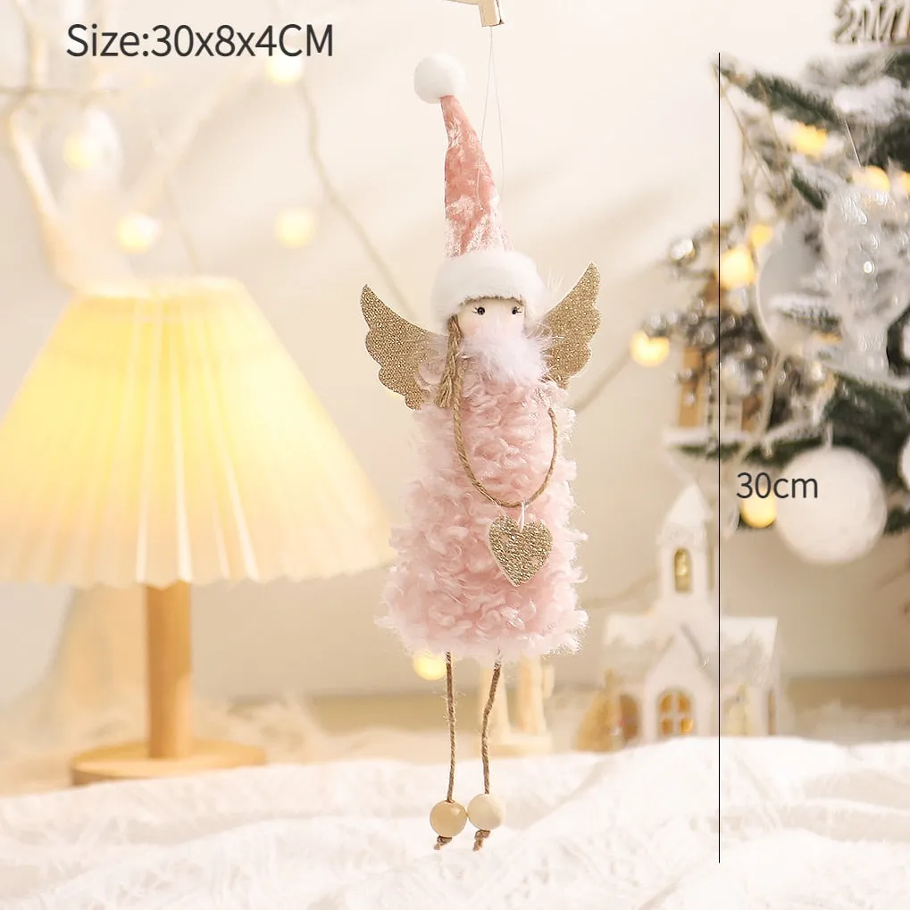 Christmas Angel Doll Xmas Tree Ornaments