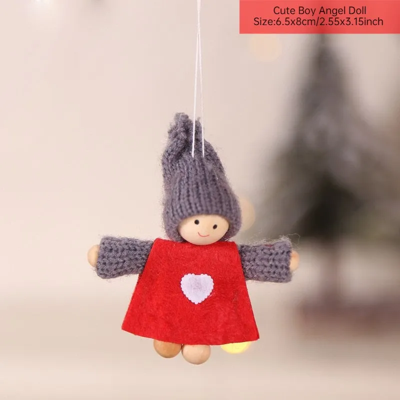 Christmas Angel Doll Xmas Tree Ornaments