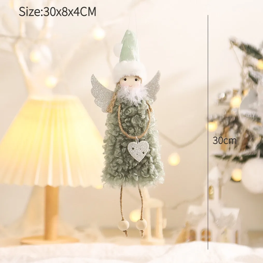 Christmas Angel Doll Xmas Tree Ornaments