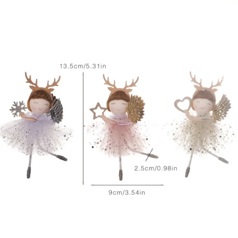 Christmas Angel Doll Xmas Tree Ornaments