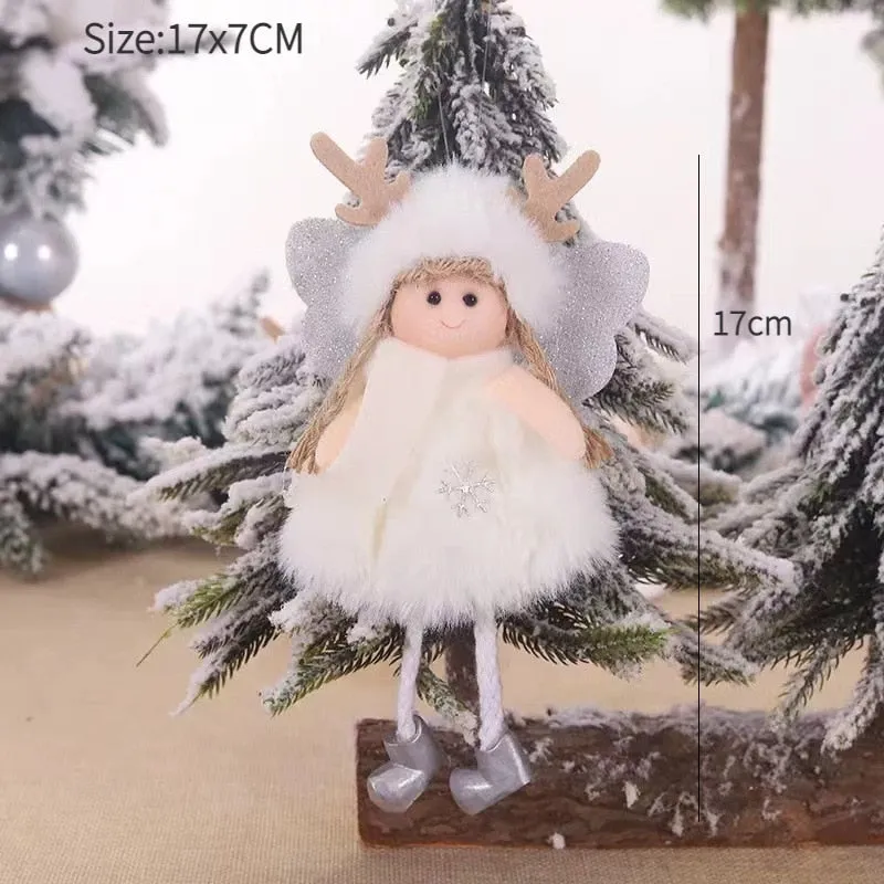 Christmas Angel Doll Xmas Tree Ornaments
