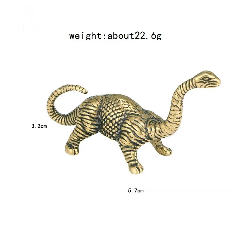 Copper Dinosaurs Figurines Tea Pets
