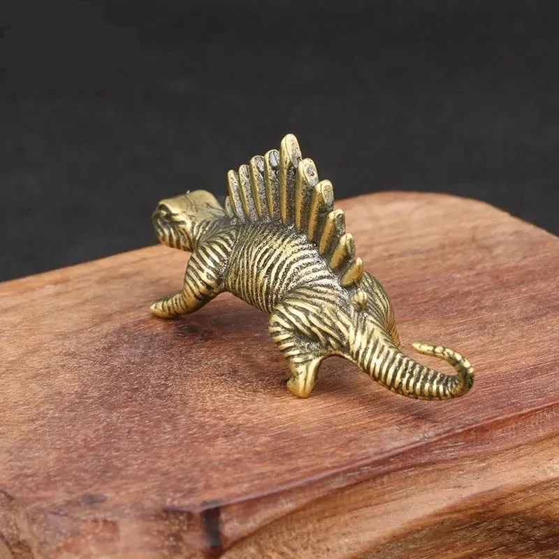 Copper Dinosaurs Figurines Tea Pets