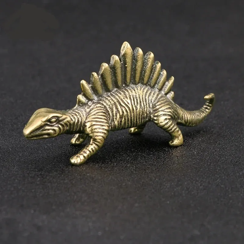 Copper Dinosaurs Figurines Tea Pets