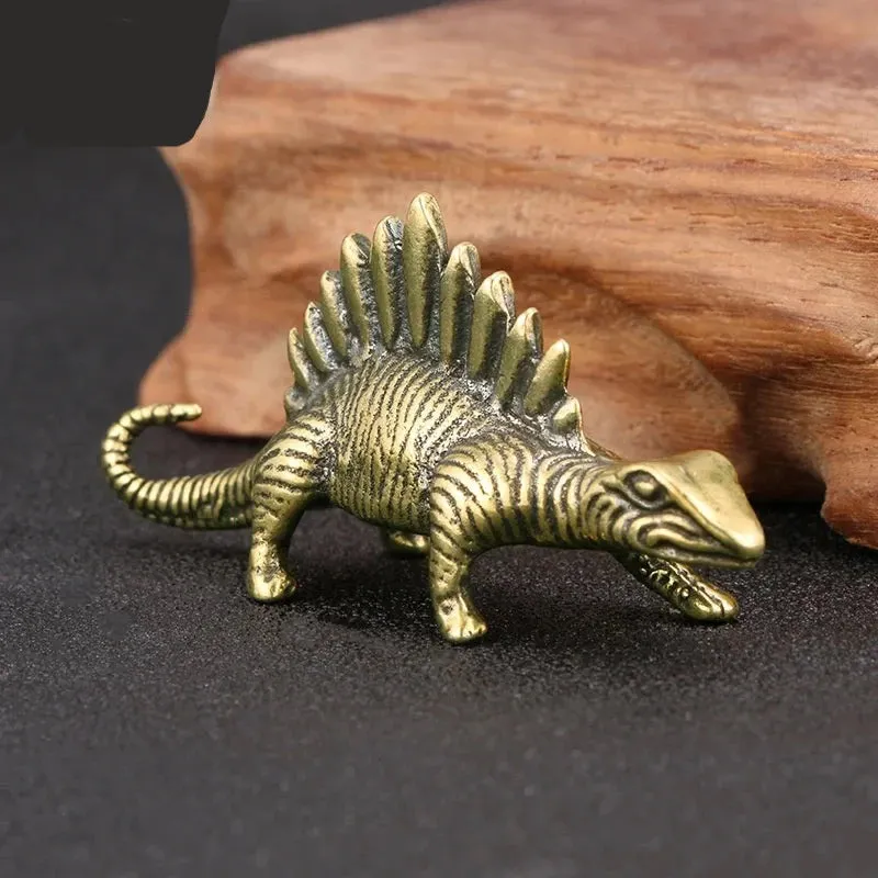 Copper Dinosaurs Figurines Tea Pets
