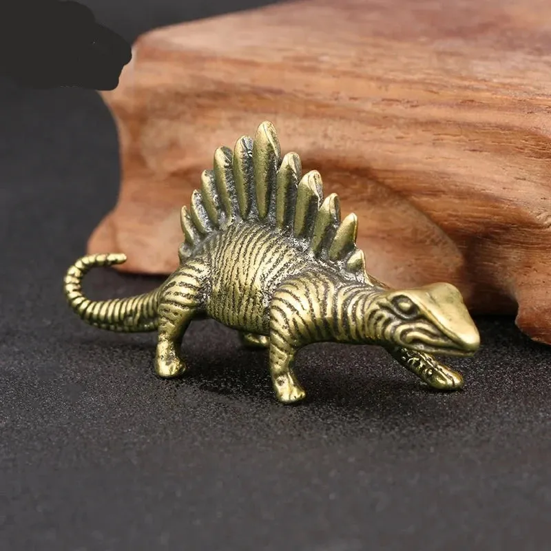 Copper Dinosaurs Figurines Tea Pets