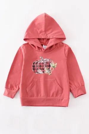 Coral pumpkin Hoodie