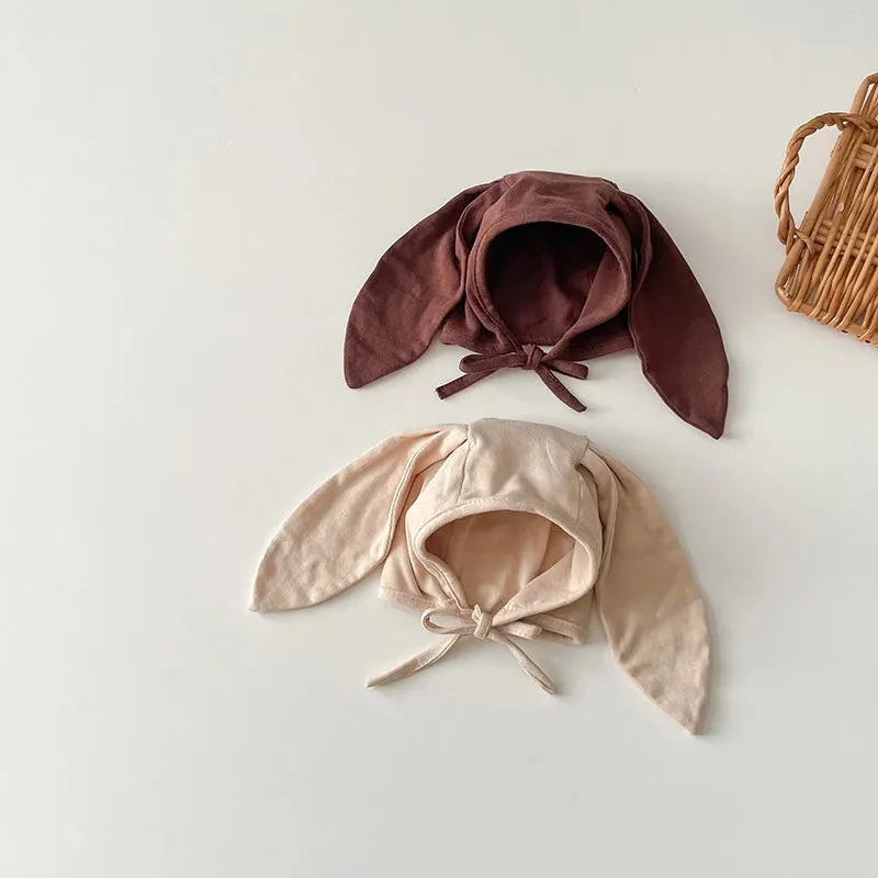 Cotton Baby Bunny Bonnets Long Ears Infant Hat