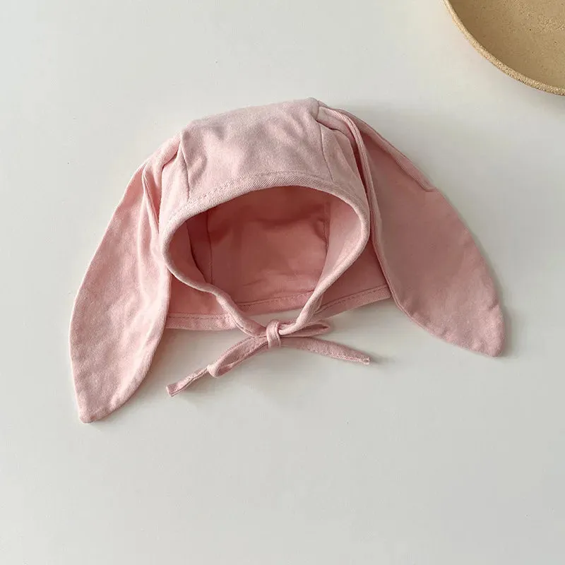 Cotton Baby Bunny Bonnets Long Ears Infant Hat