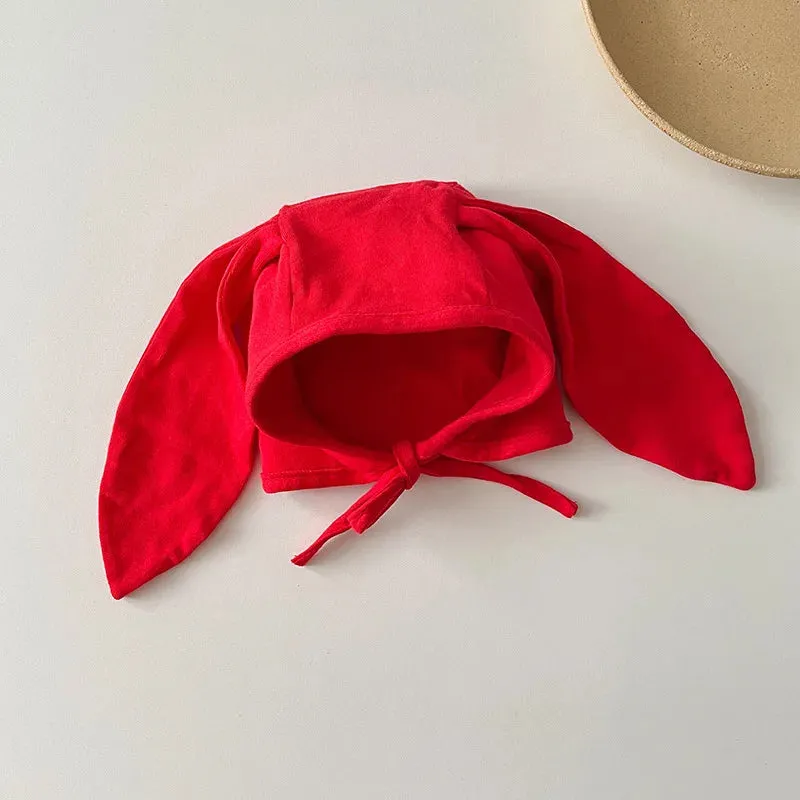Cotton Baby Bunny Bonnets Long Ears Infant Hat