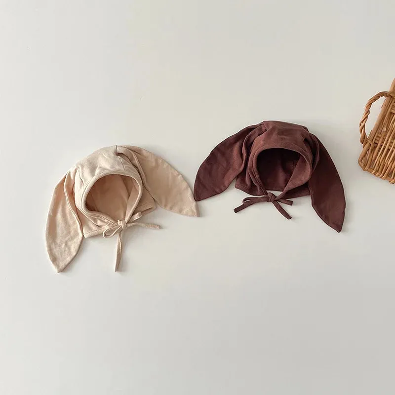 Cotton Baby Bunny Bonnets Long Ears Infant Hat