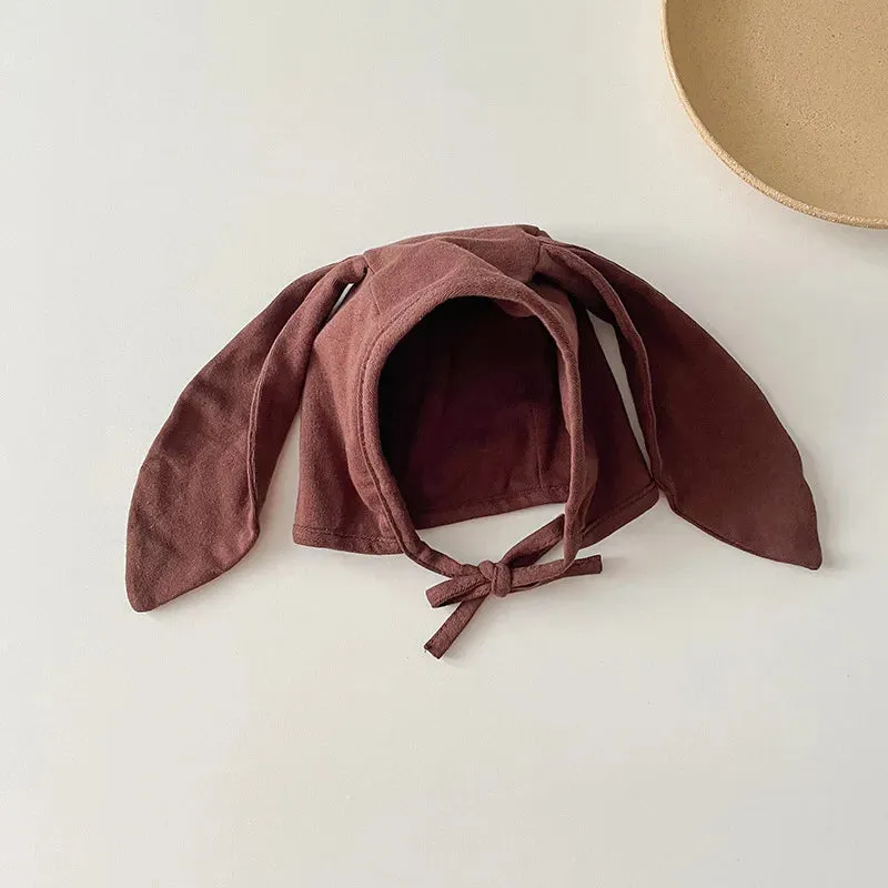 Cotton Baby Bunny Bonnets Long Ears Infant Hat