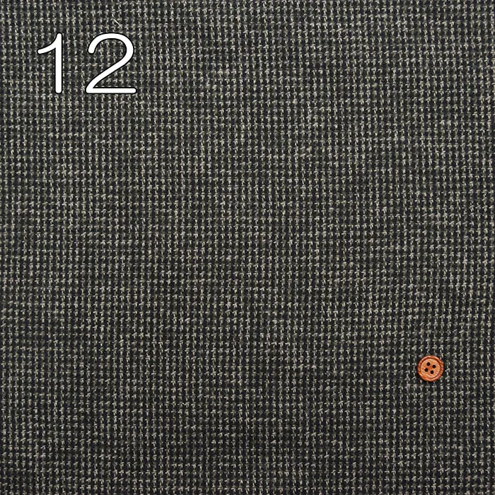 COTTON TWEED Fabric - Houndstooth