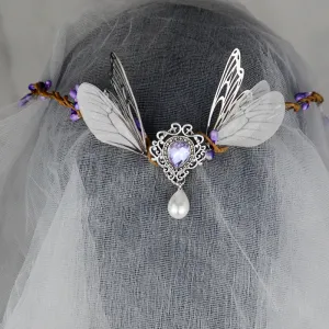 Crystal Forest Crown Elvish Hair Jewellery