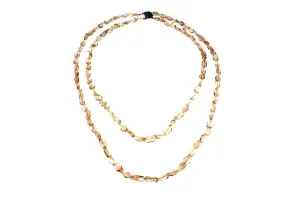 Double Strand Oregon Sunstone Necklace