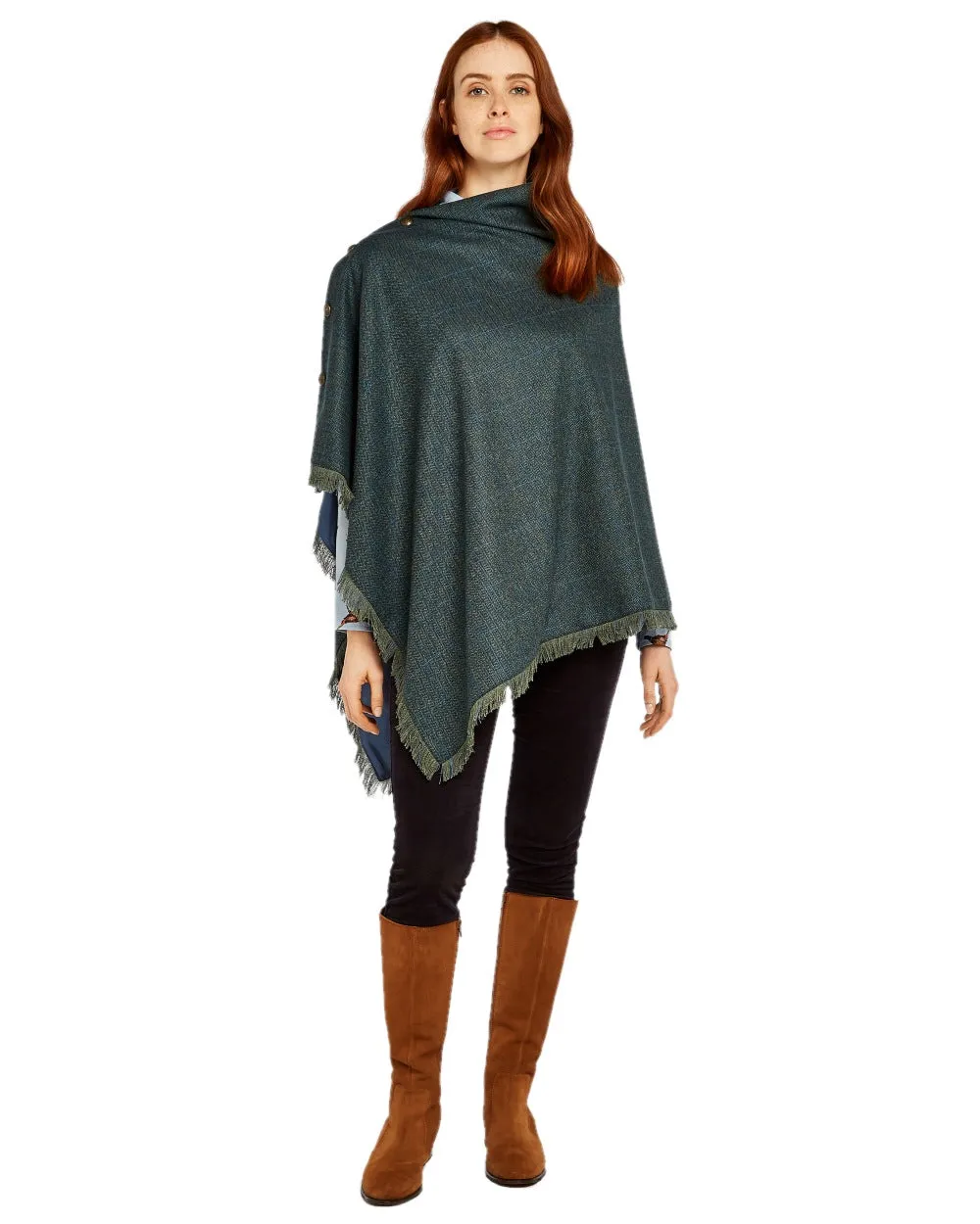 Dubarry Hazelwood Tweed Poncho