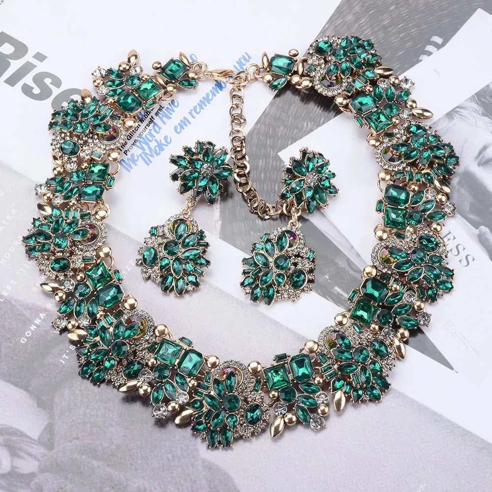 Duchessa Catorina's Statement Necklace and Earring Sets