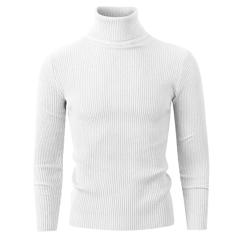 Dutton - Ribbed Turtleneck Jumper for Style and Warmth