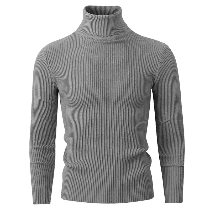 Dutton - Ribbed Turtleneck Jumper for Style and Warmth