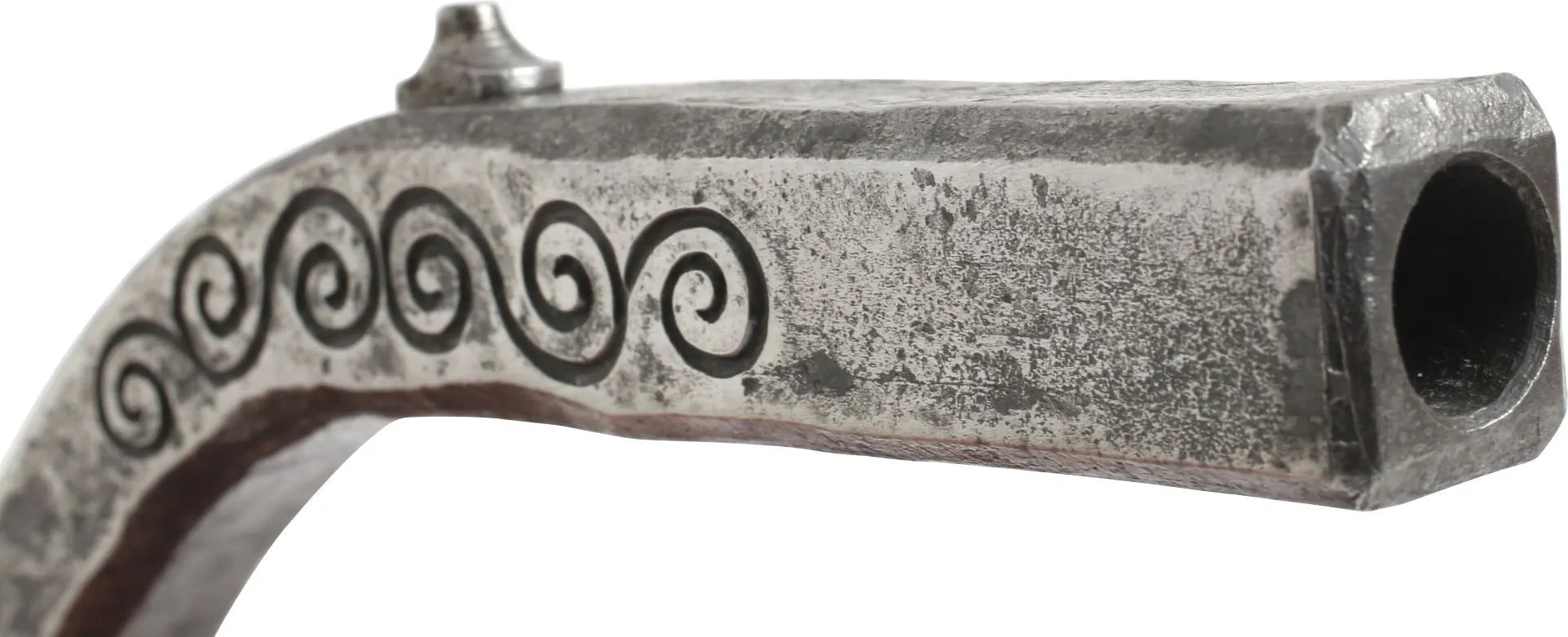 EXTREMELY RARE BLACKSMITH MADE PERCUSSION PISTOL