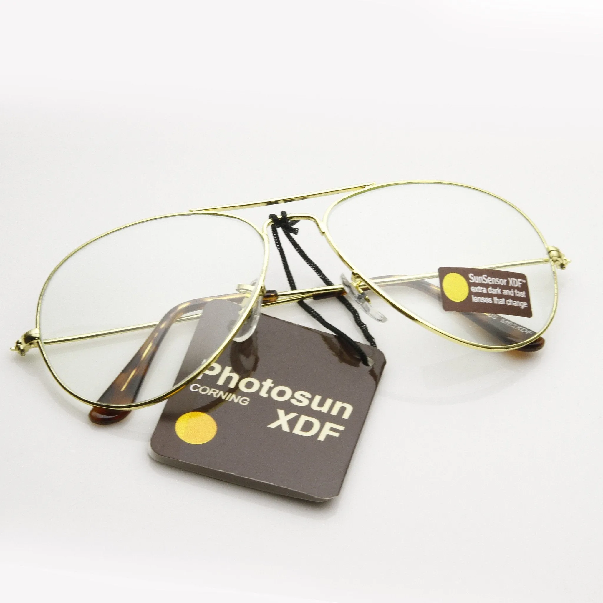 Genuine Vintage Photosun XDF Lens Metal Aviator Sunglasses 7222