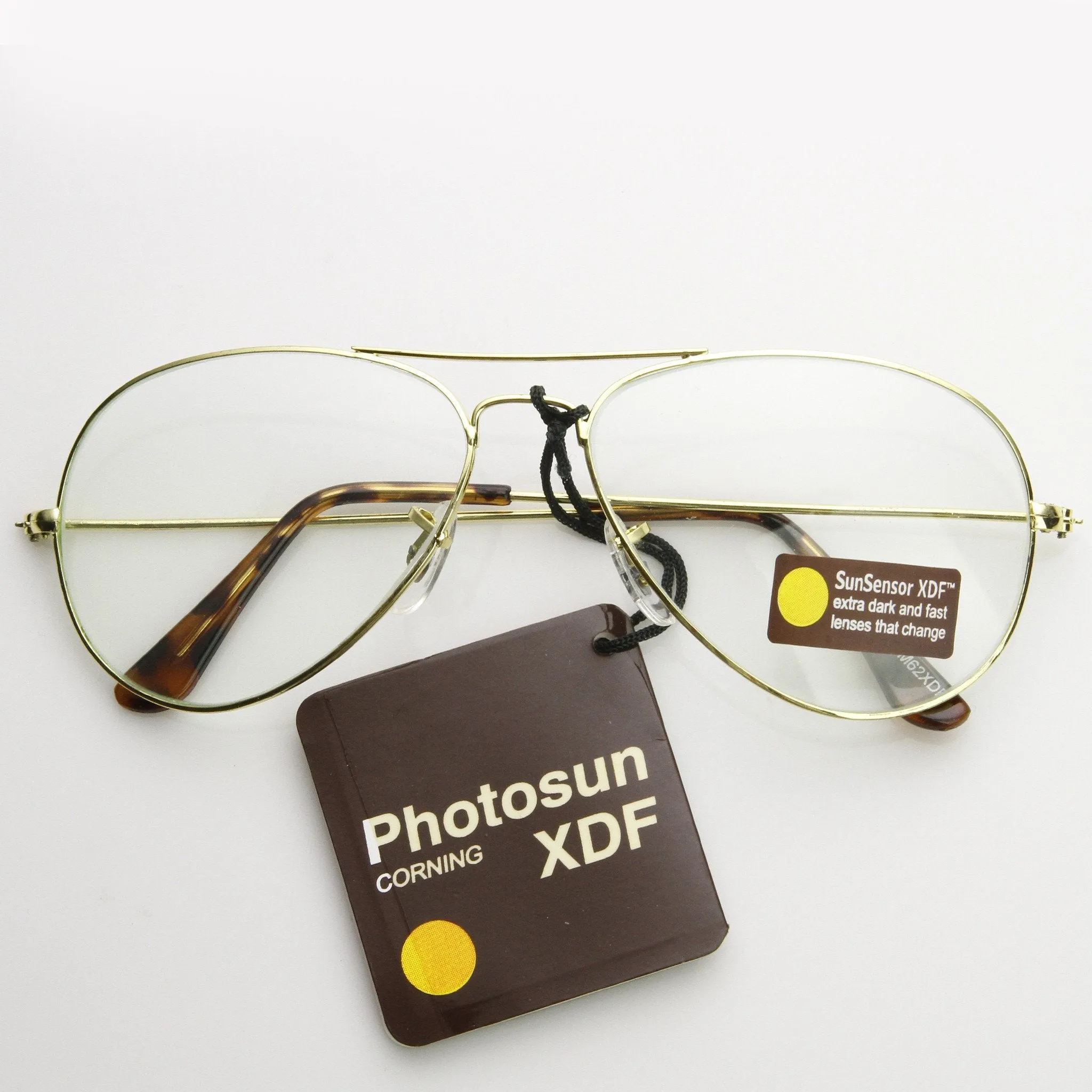 Genuine Vintage Photosun XDF Lens Metal Aviator Sunglasses 7222