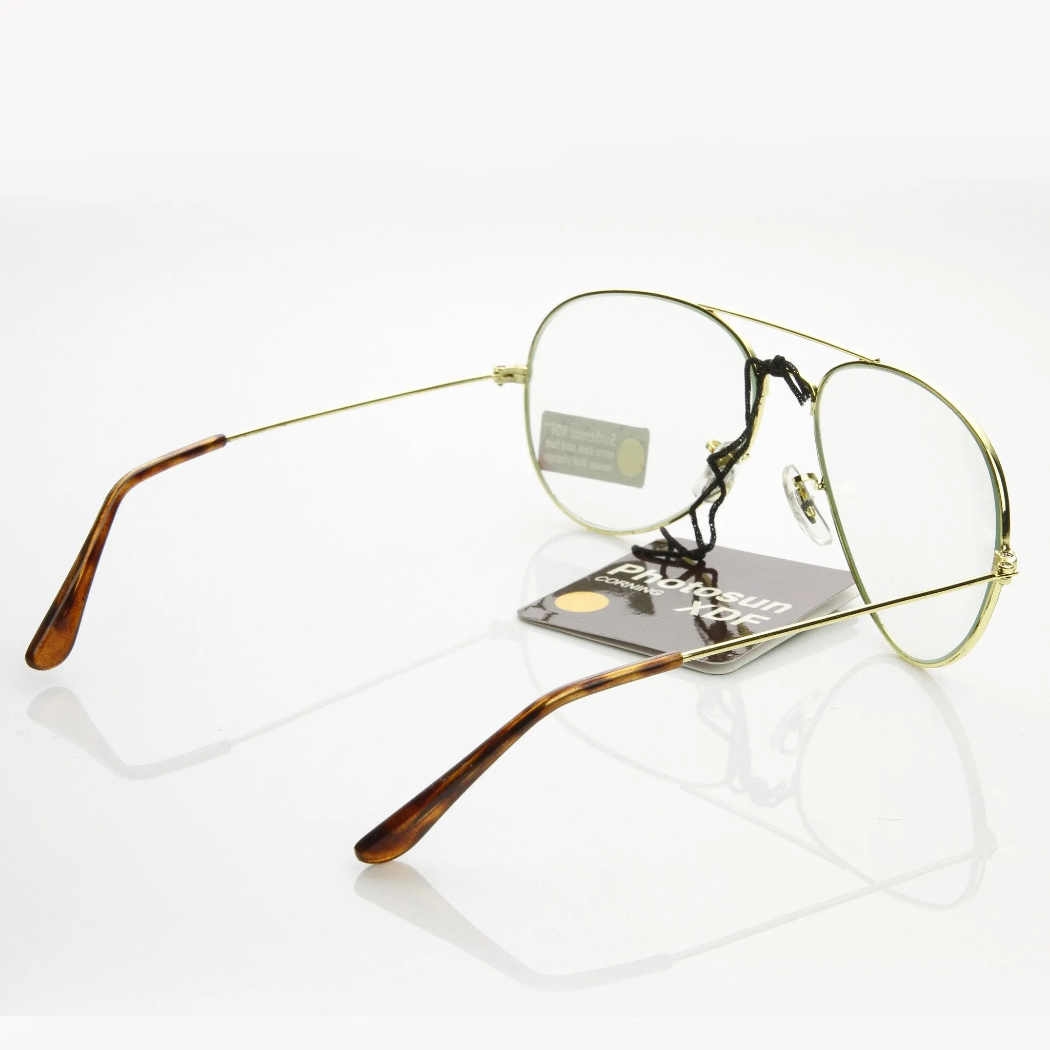 Genuine Vintage Photosun XDF Lens Metal Aviator Sunglasses 7222