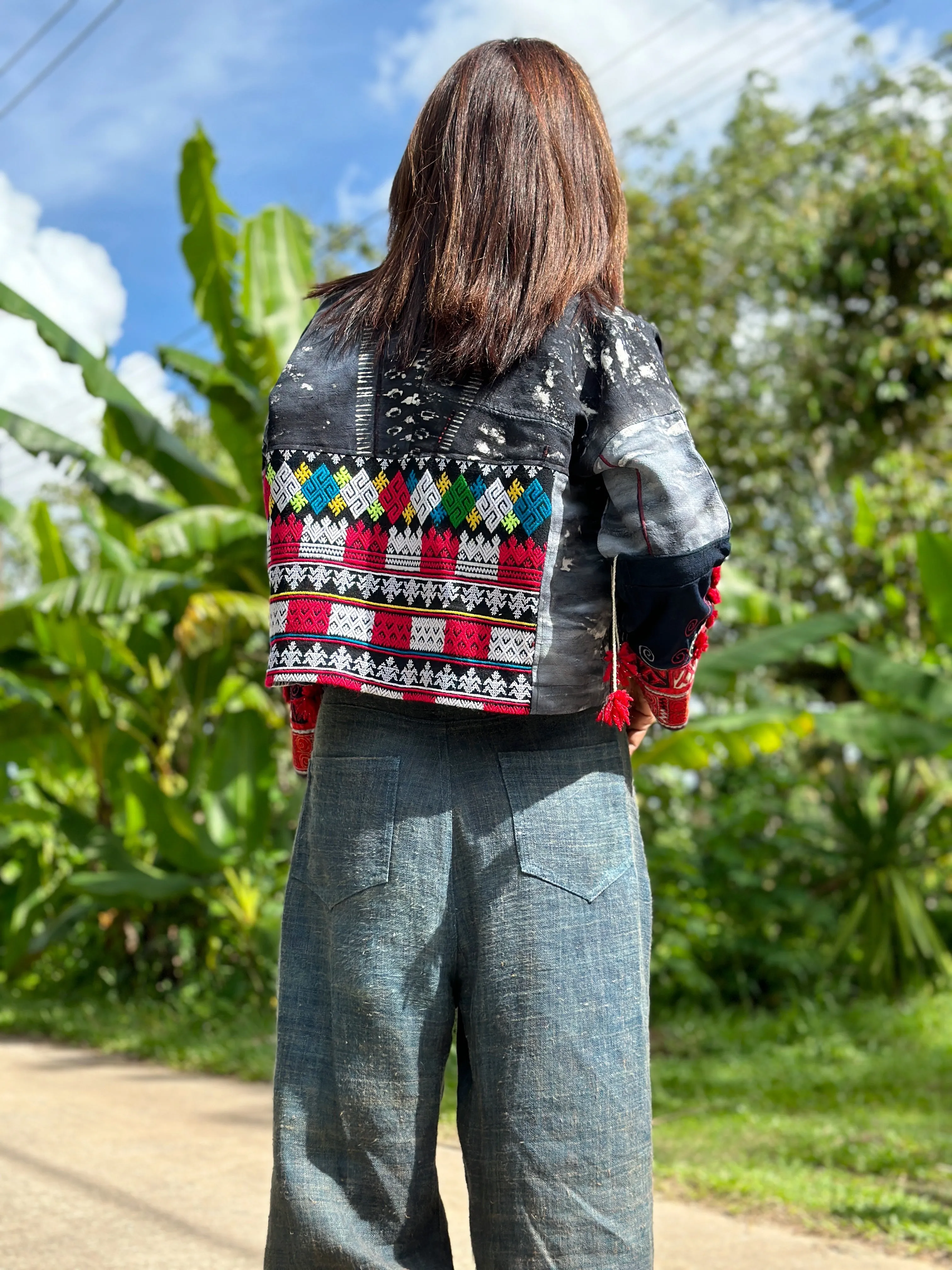 Hemp Crop Top Jacket