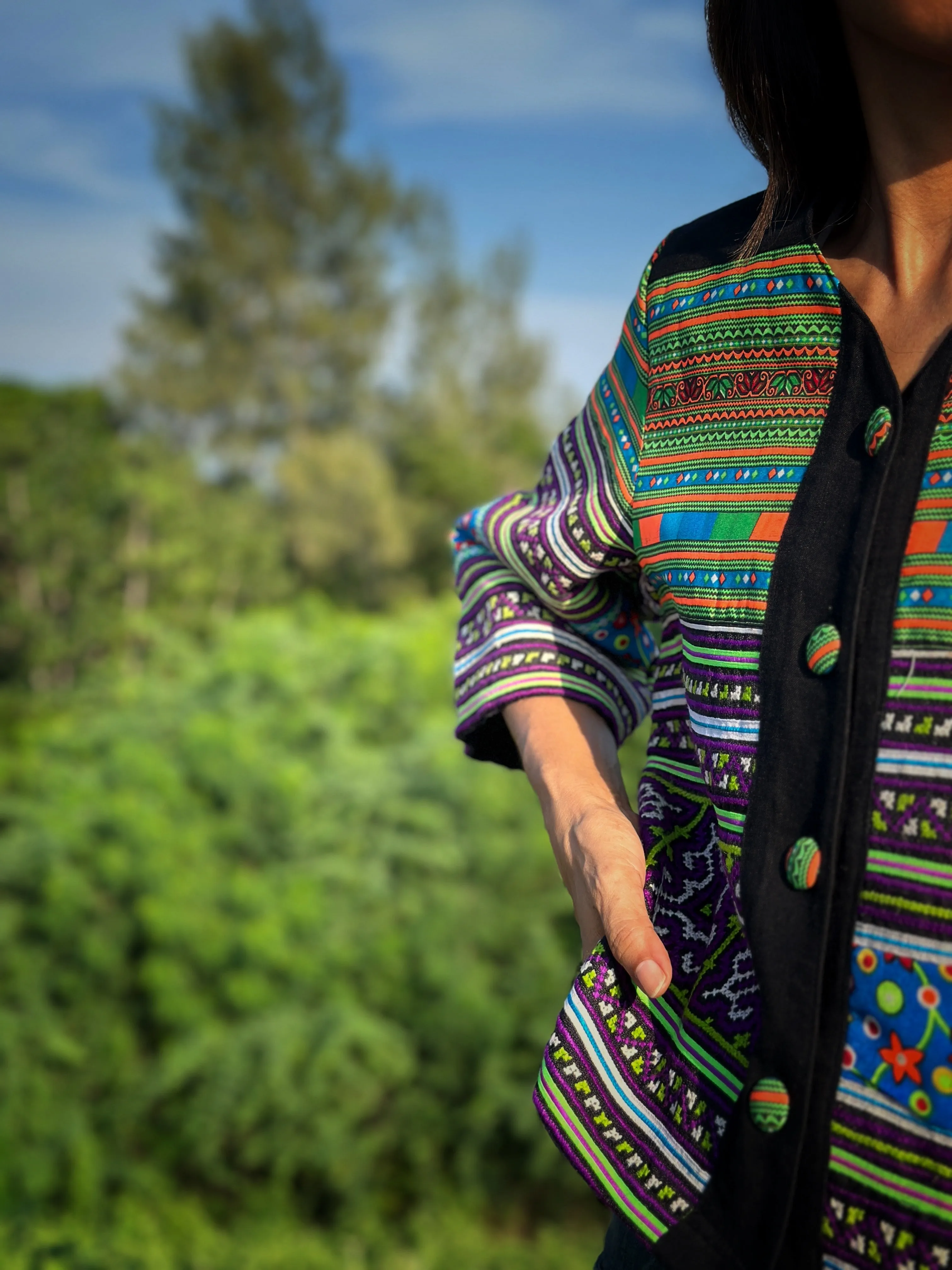 Hill Tribe Blouse Top