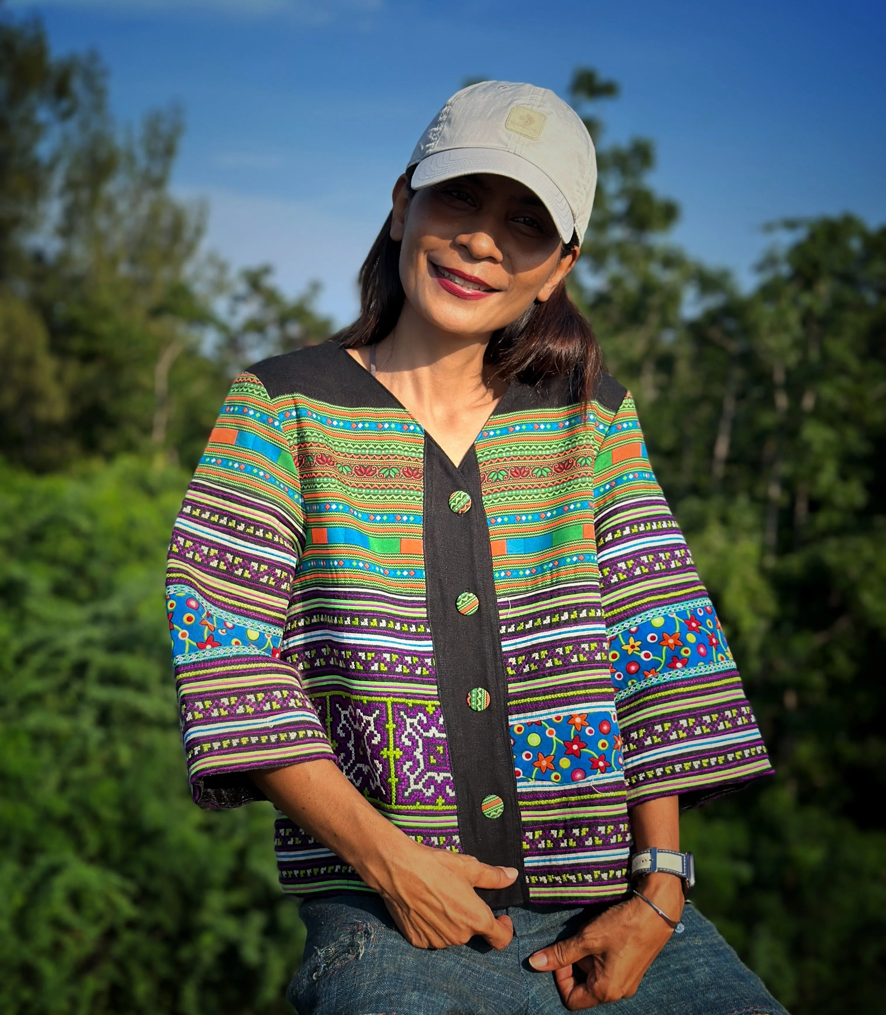 Hill Tribe Blouse Top