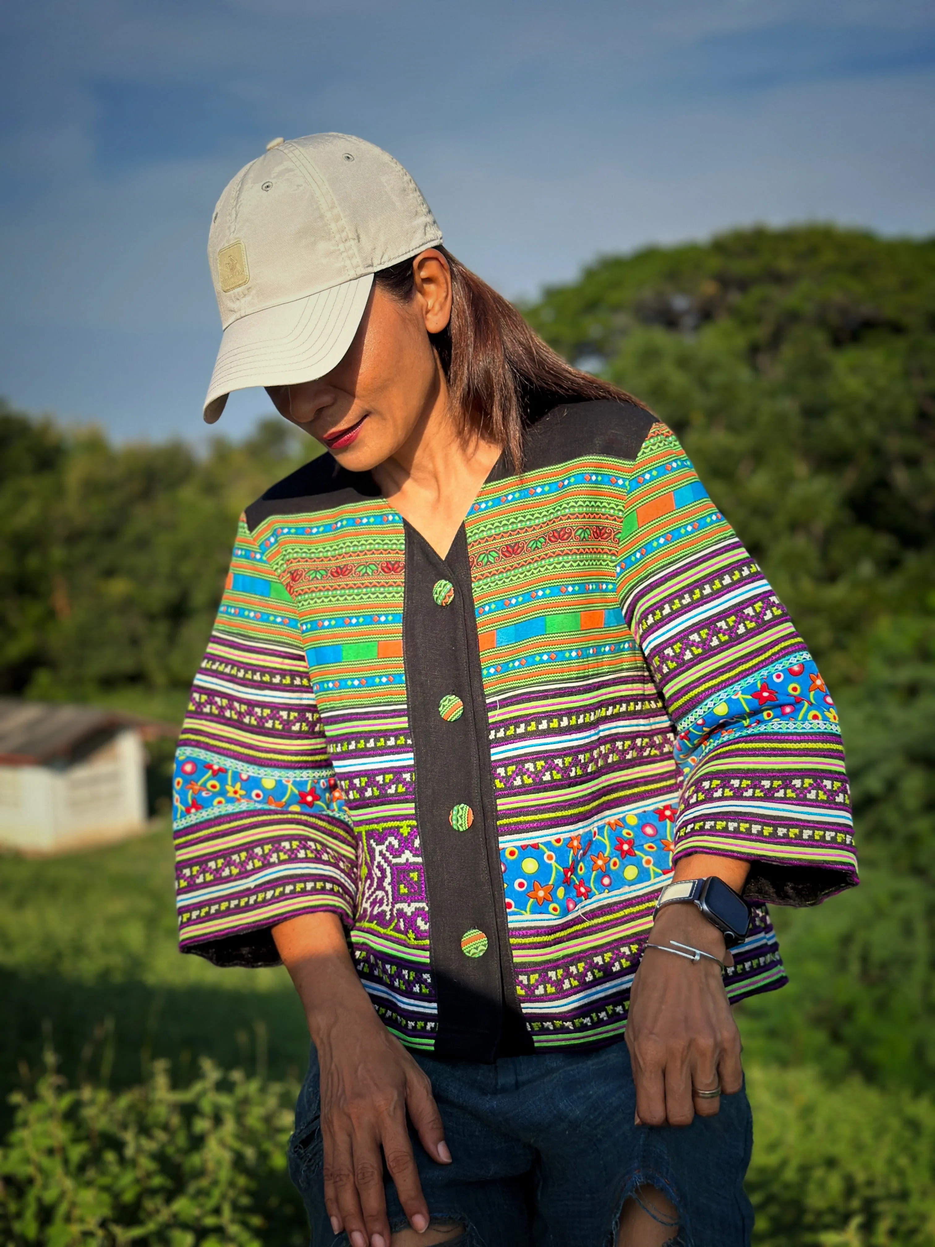 Hill Tribe Blouse Top