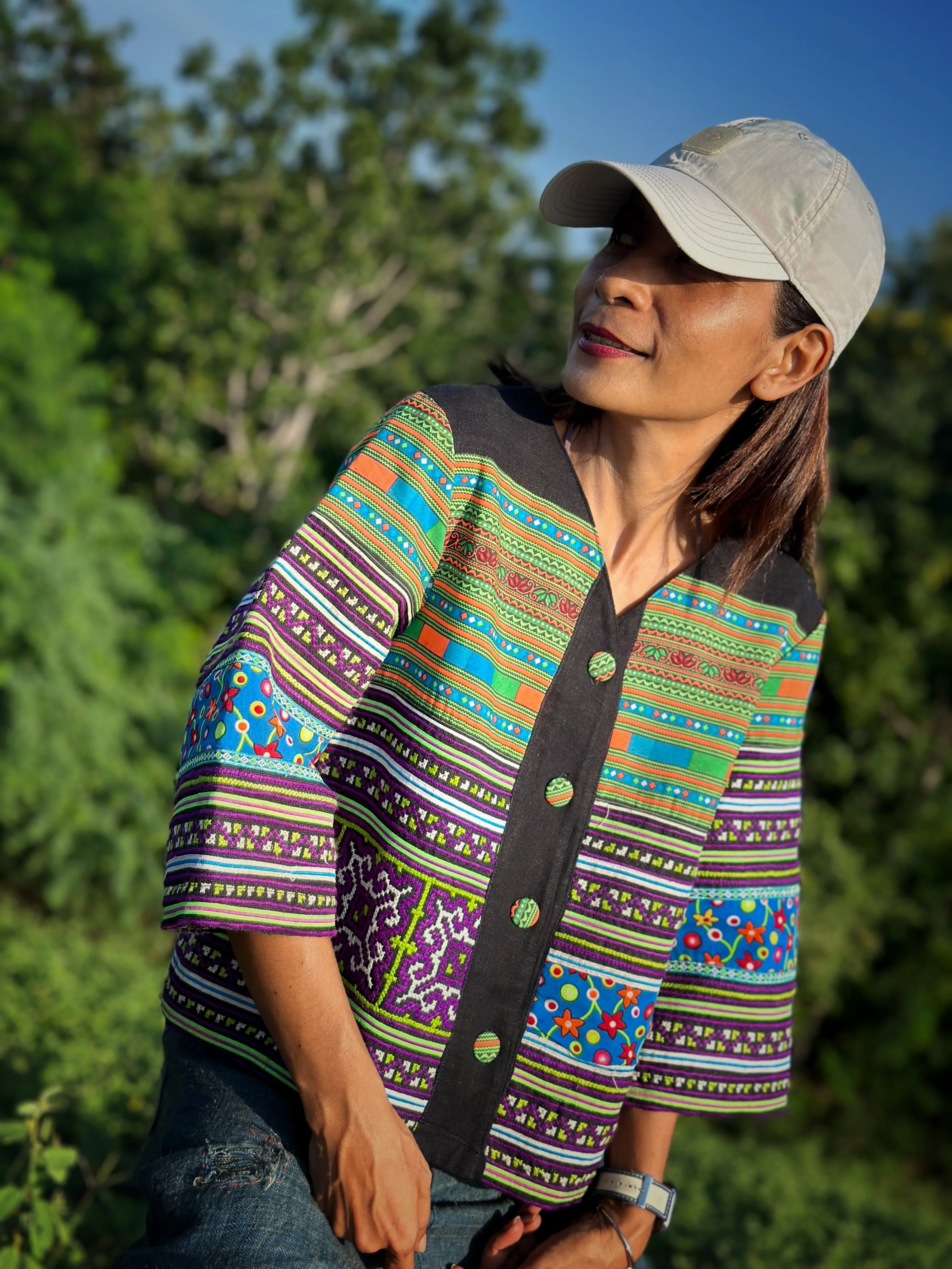 Hill Tribe Blouse Top