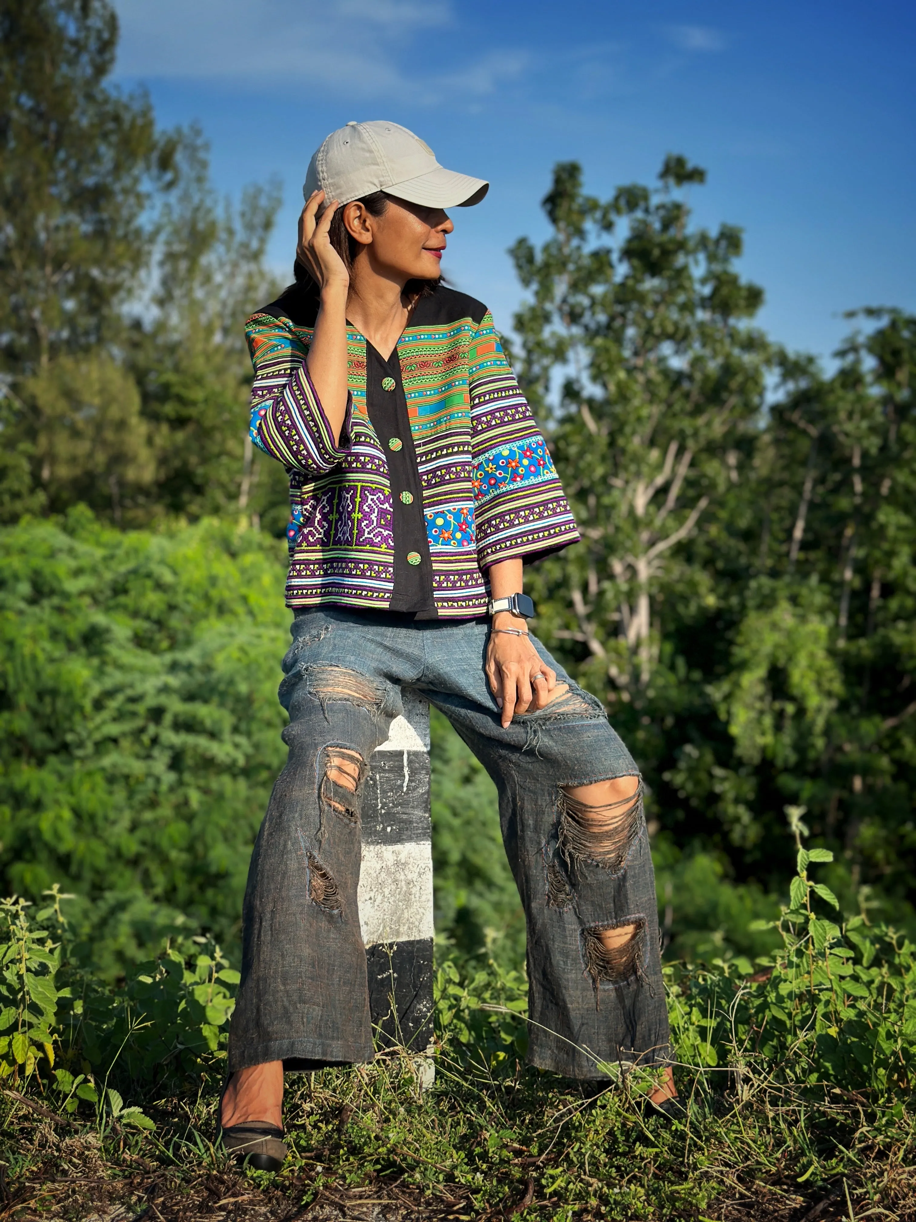 Hill Tribe Blouse Top