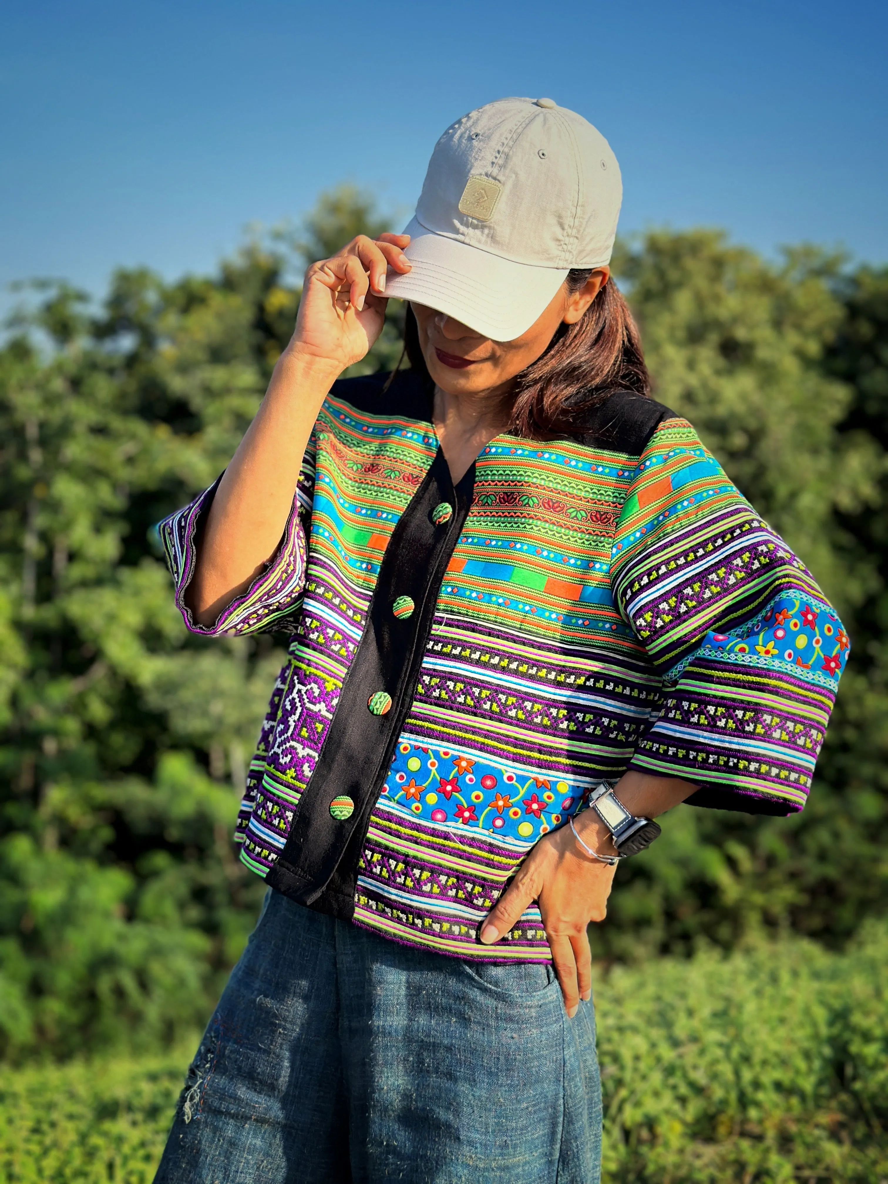 Hill Tribe Blouse Top