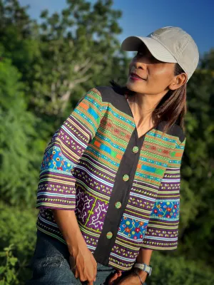 Hill Tribe Blouse Top