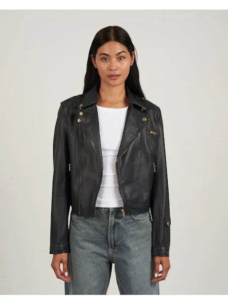 JAKETT Josey Vegetable Dye Leather Jacket
